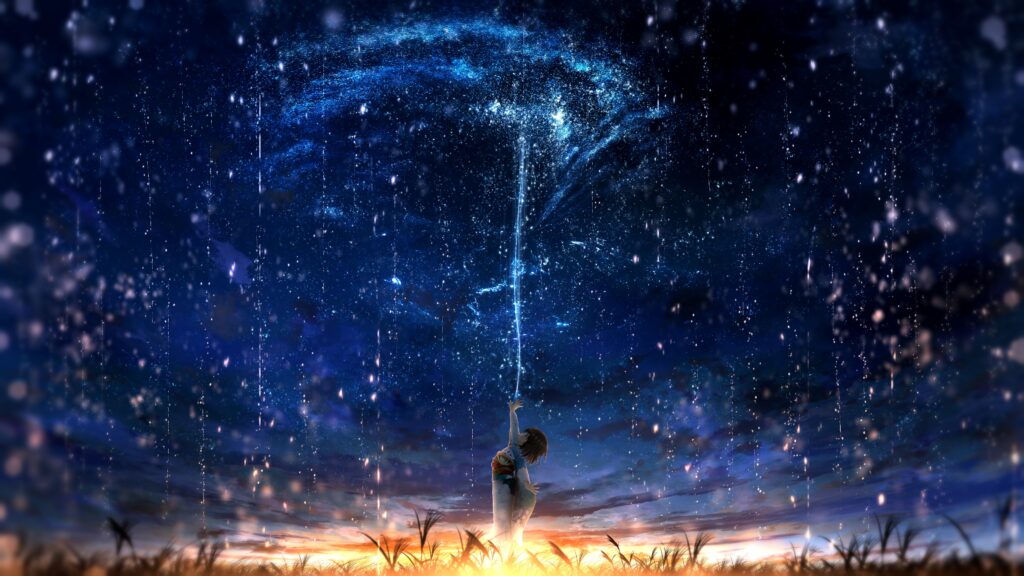 anime-landscape-starry-sky-anime-girl-falling-star